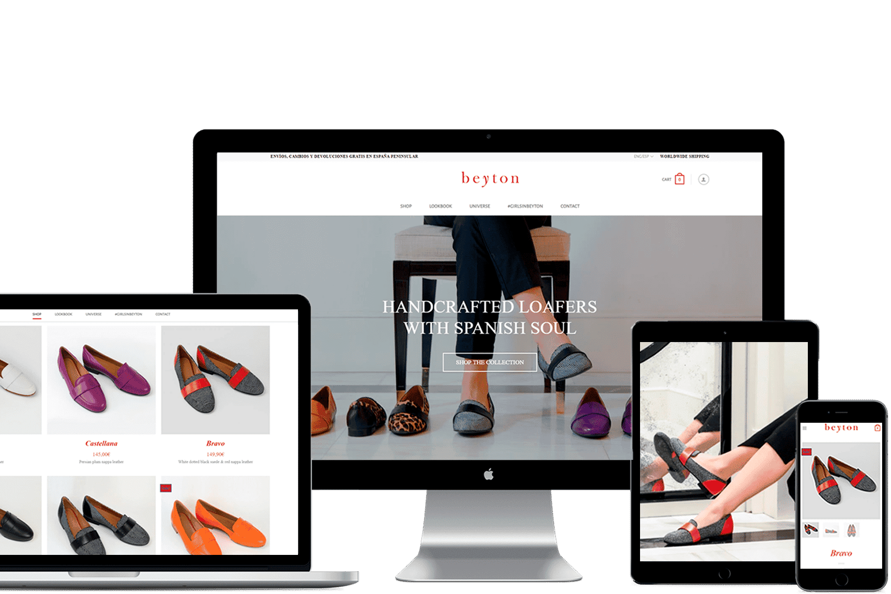 Diseño y creación de ecommerce para Beyton | Cáspide Marketing Digital